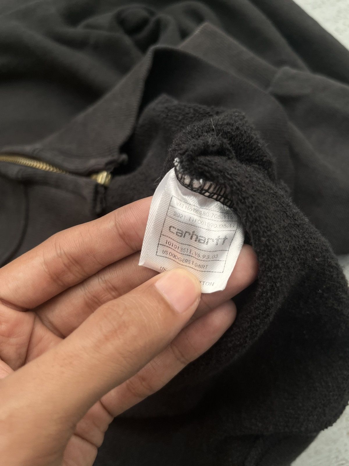 Carhartt × Vintage VINTAGE CARHARTT ZIP HOODIE Size US M / EU 48-50 / 2 - 4 Thumbnail