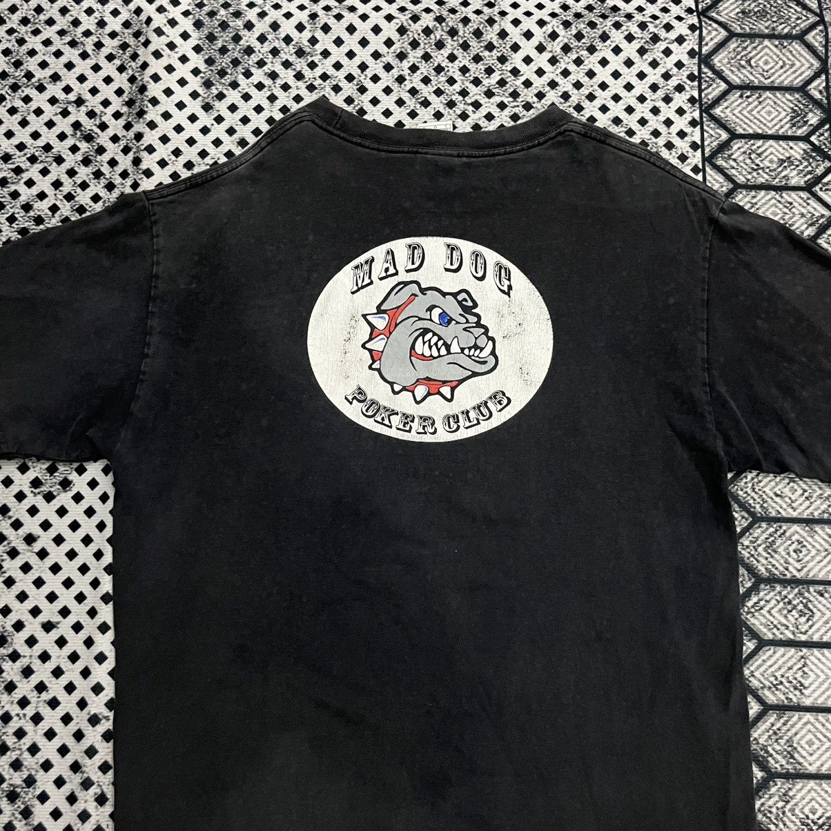 Band Tees 💥Crazy Sunfaded Mad Dog Poker Club Punk Band T Shirts Size US L / EU 52-54 / 3 - 3 Thumbnail