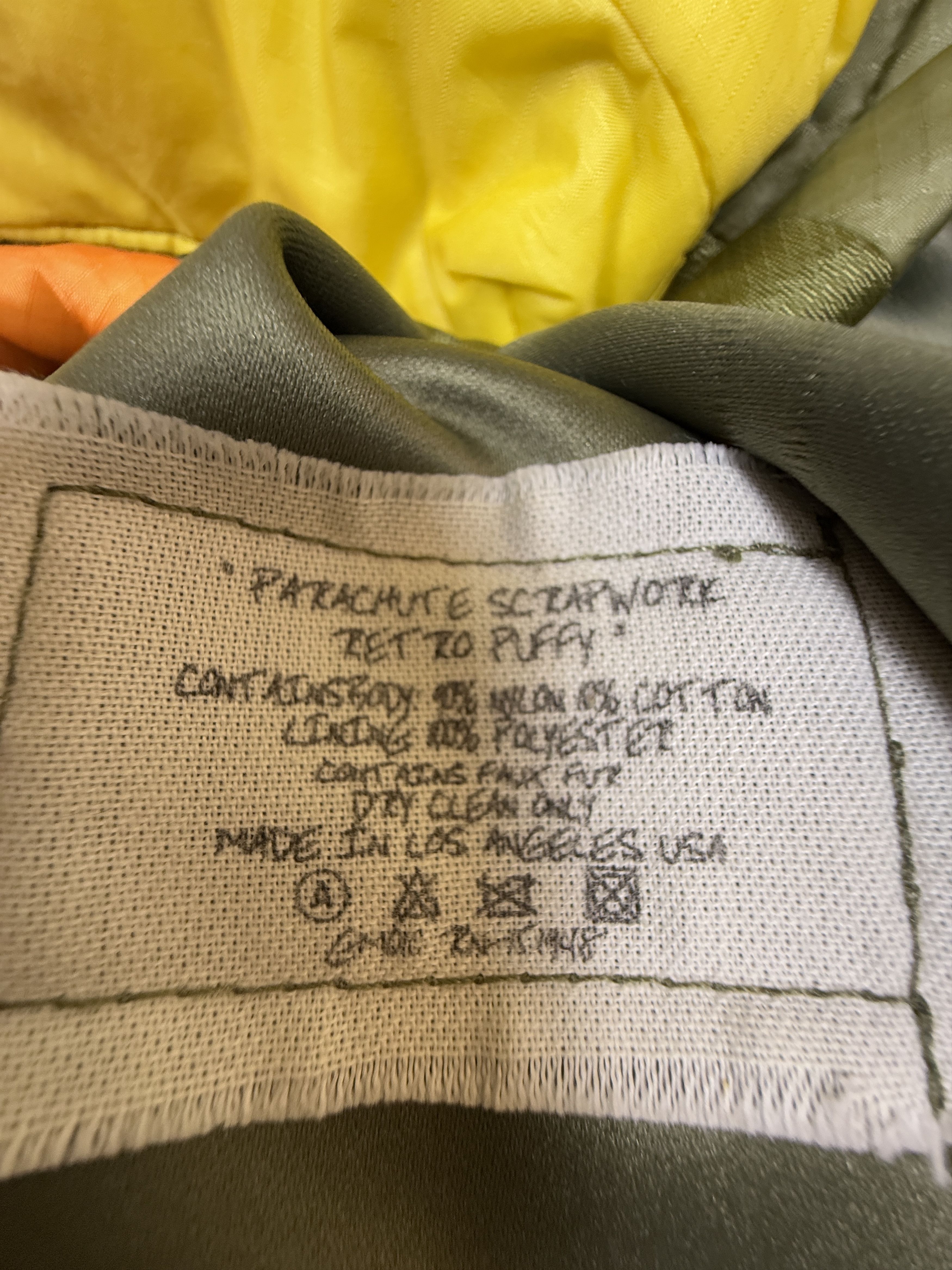 Greg Lauren Greg Lauren Parachute Scrapwork Retro Puffy Parka Size US S / EU 44-46 / 1 - 6 Thumbnail