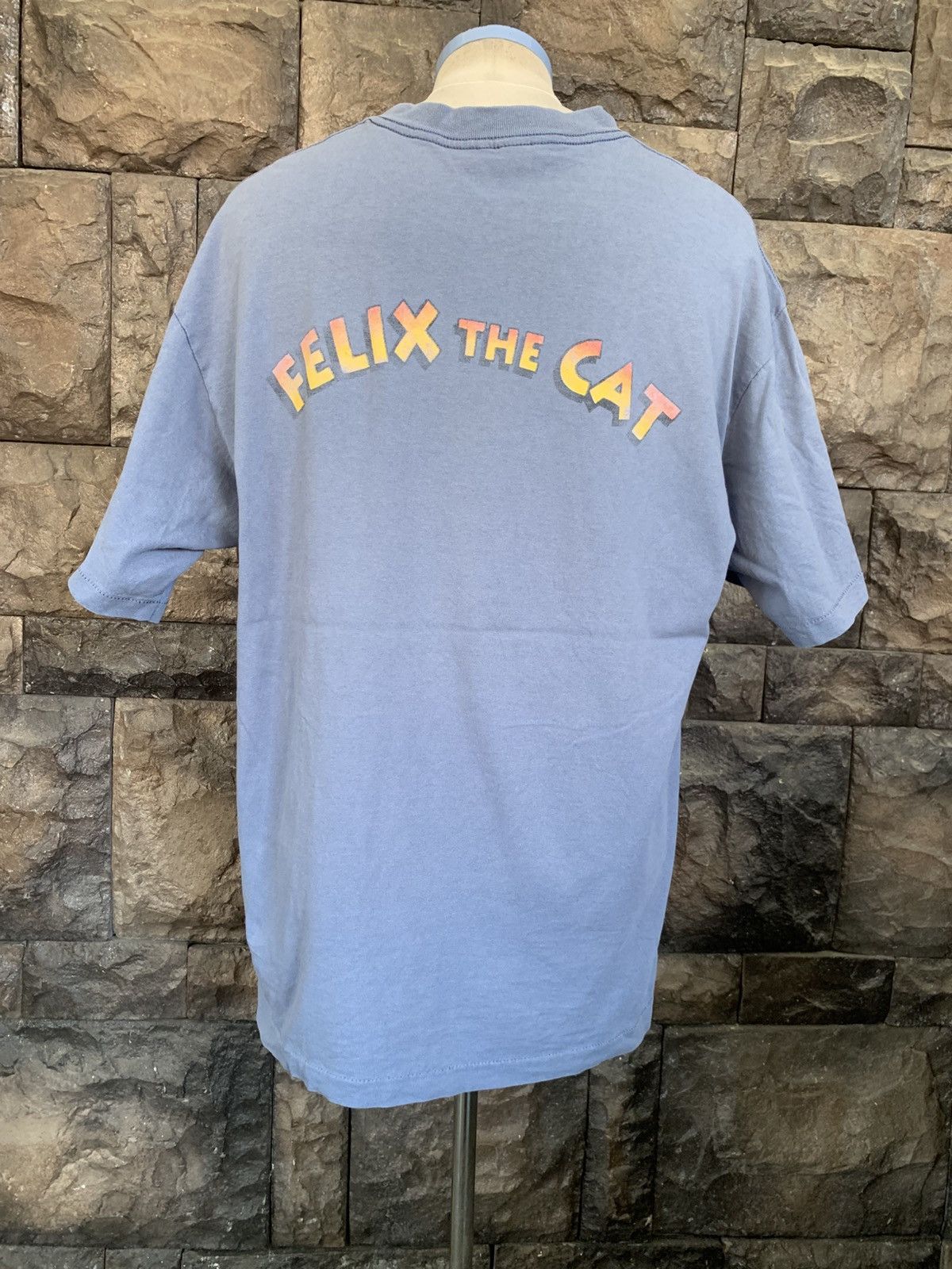 Felix Vintage 90s Felix The Cat T shirt Size US XL / EU 56 / 4 - 8 Thumbnail