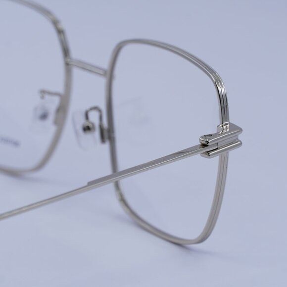 Bottega Veneta Bottega Veneta BV1049O 002 Eyeglasses Gold 56mm Square Frame Size ONE SIZE - 6 Thumbnail