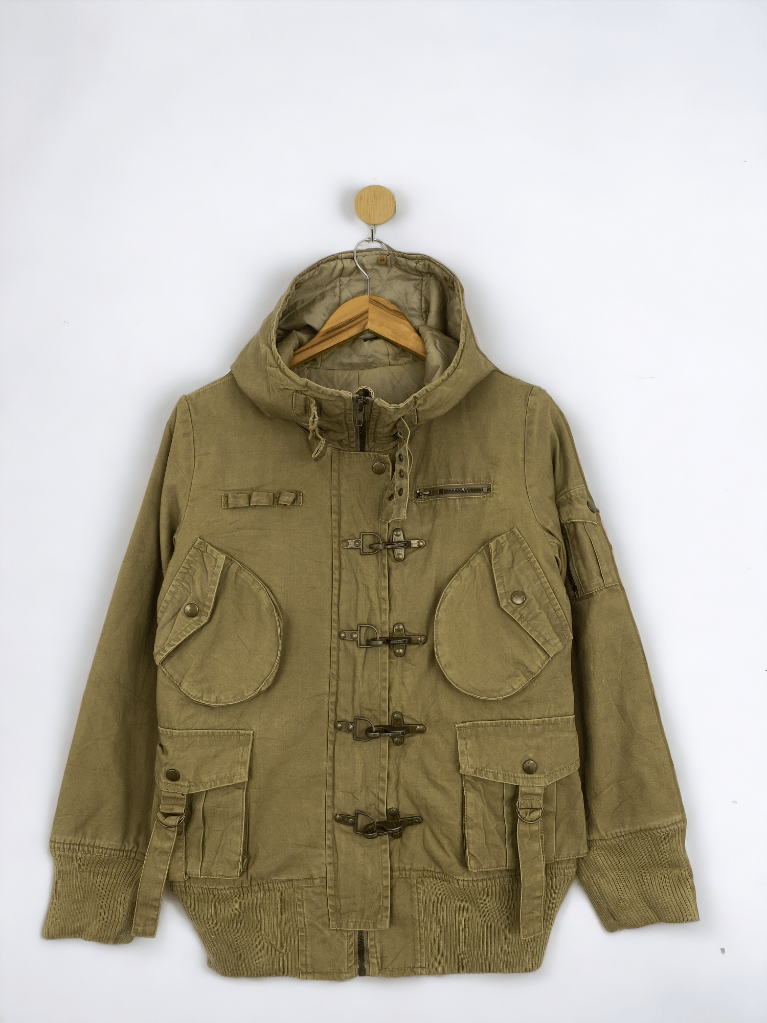 Japanese Brand Japanese Brand Multi Pocket Tactical Jacket Parachute JA0045 Size US M / EU 48-50 / 2 - 1 Thumbnail