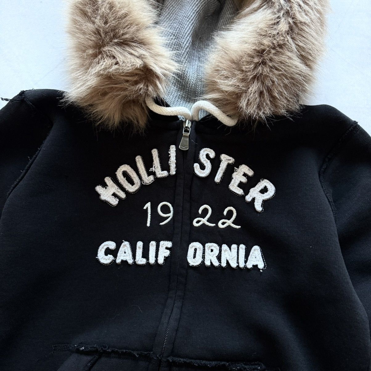 Hysteric Glamour × Undercover Hollister If Six Was Nine LGB Vibe Fur Zip Hoodie Jacket Size M / US 6-8 / IT 42-44 - 2 Thumbnail