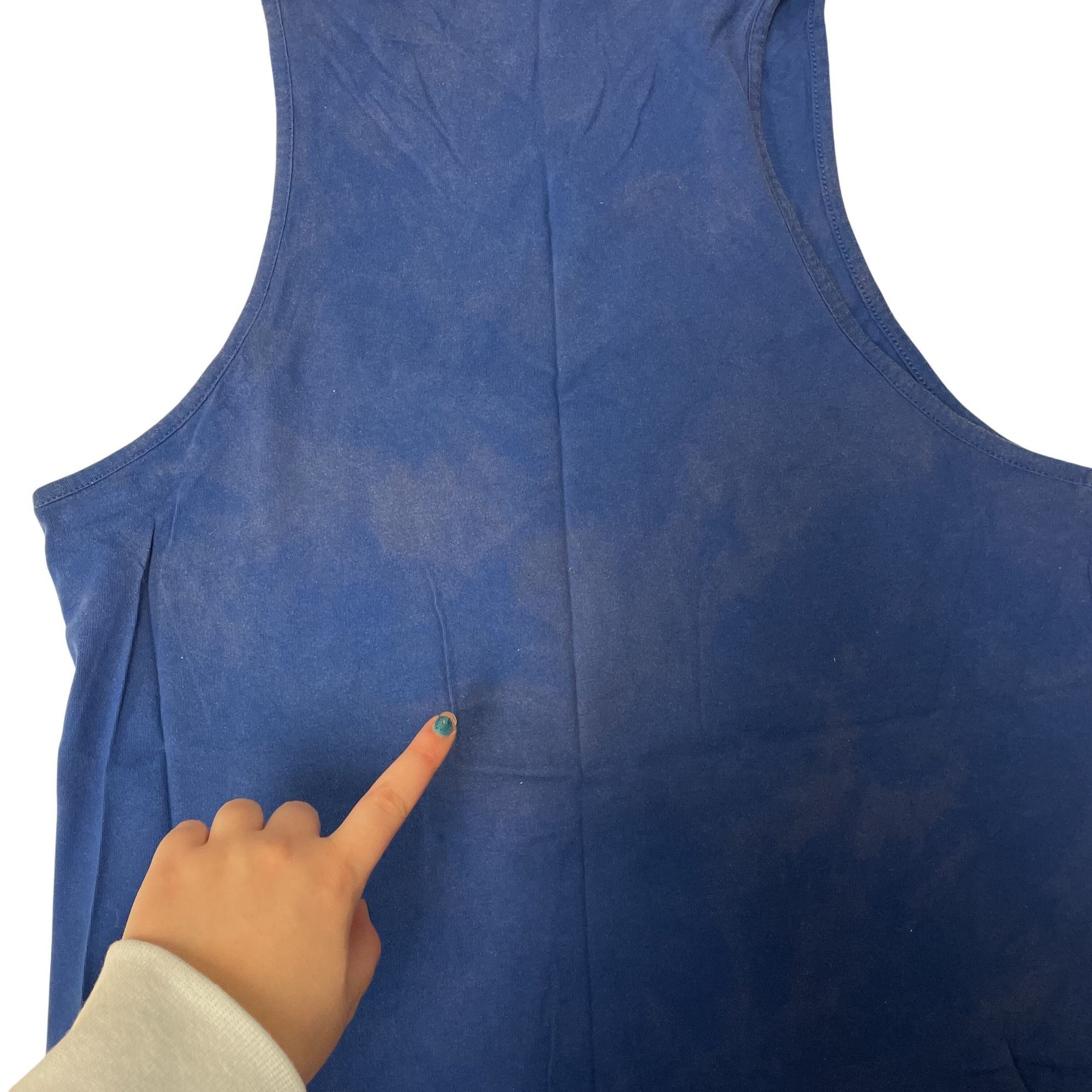Next Level Vtg Style LIVE FOR NOW PEPSI Blue Miami Beach Lips Tank Top Size US M / EU 48-50 / 2 - 8 Thumbnail