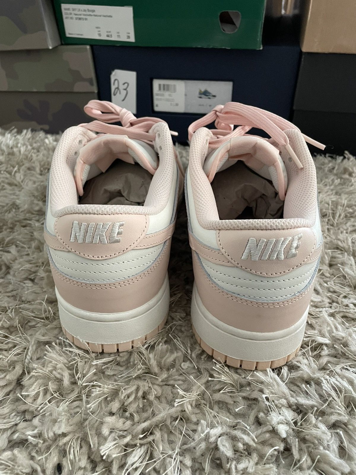 Nike Nike Dunk Low Orange Pearl Size US 9.5 / EU 42-43 - 6 Thumbnail