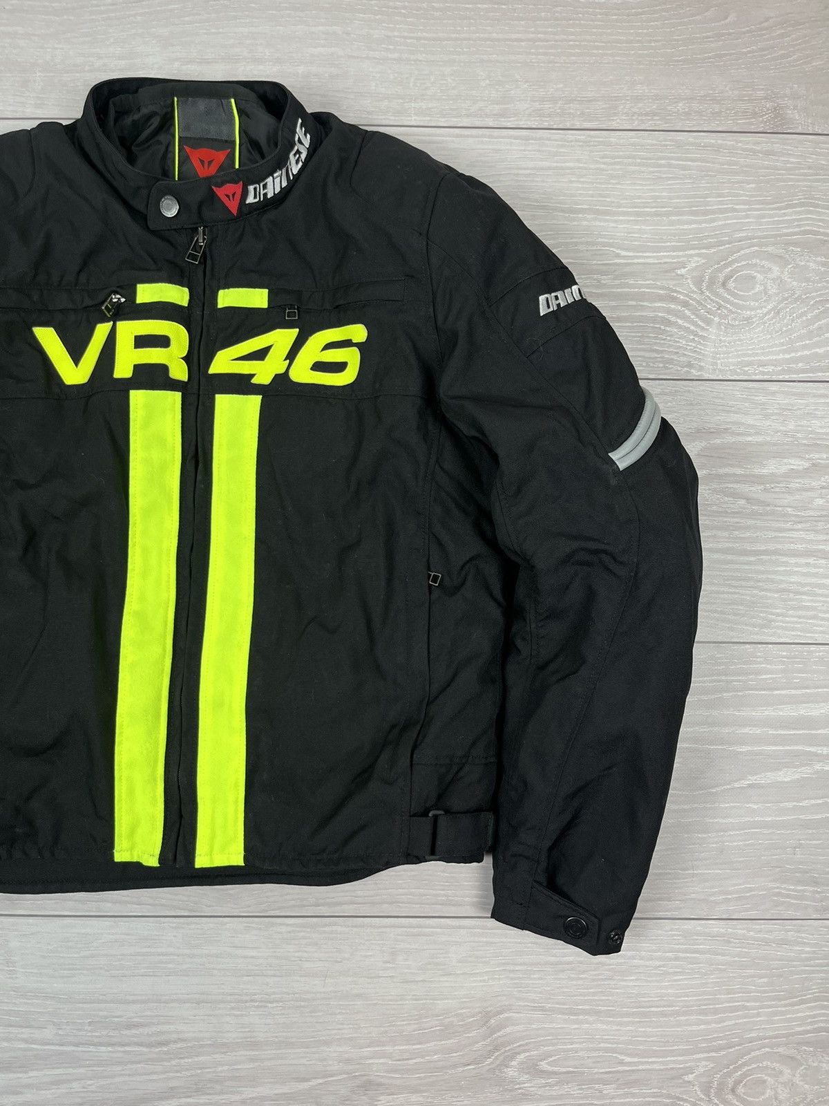 Dainese Dainese Vito Rossi Motorcycle Black Protection Jacket Size US L / EU 52-54 / 3 - 3 Thumbnail