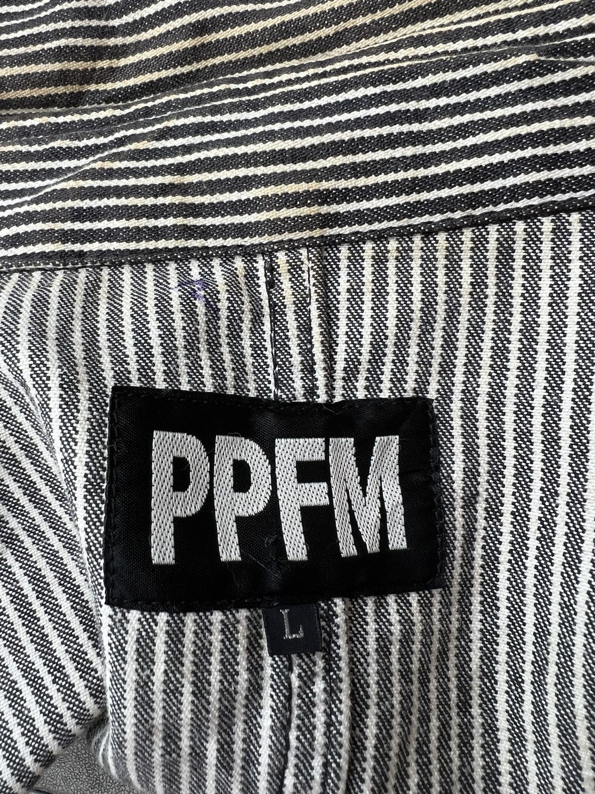 PPFM Vintage PPFM Hickory Striped Work Jacket Size US L / EU 52-54 / 3 - 21 Thumbnail