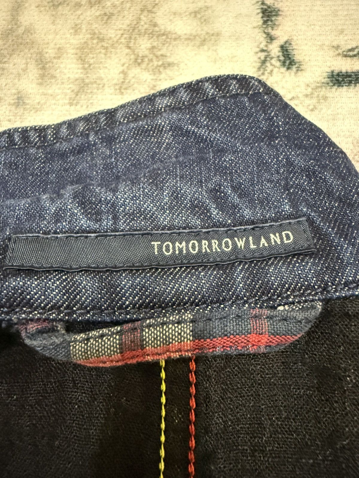 Japanese Brand Tomorrowland Riversible Plaid Denim Button Up Jacket Size US XS / EU 42 / 0 - 17 Thumbnail