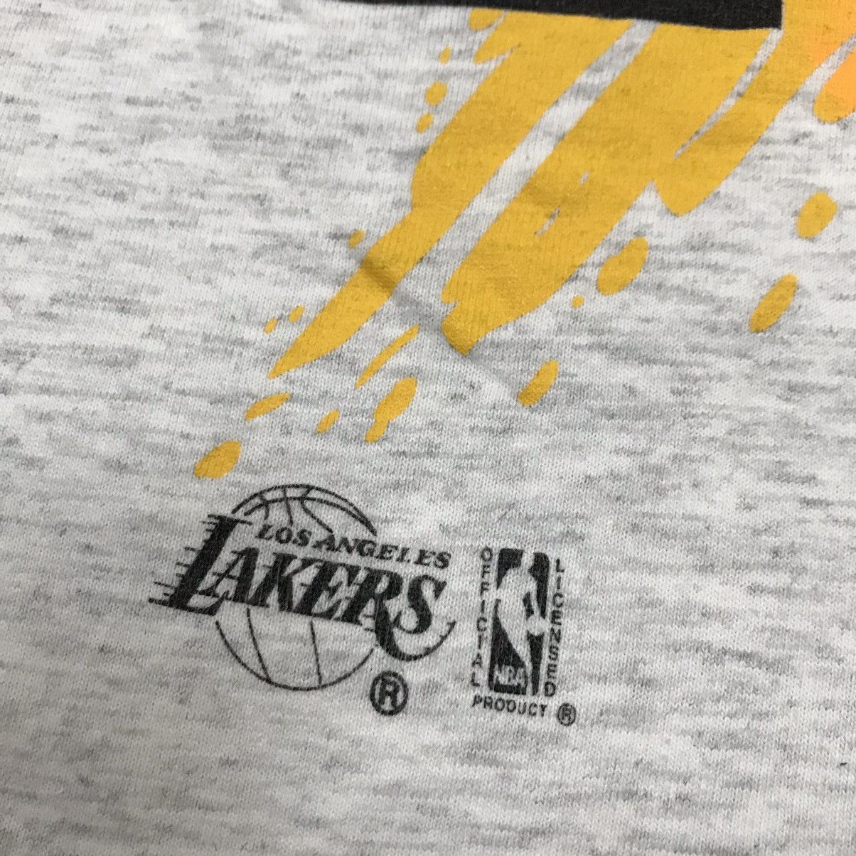 NBA VINTAGE 90s LAKERS NUTMEG MILLS NBA TSHIRT Size US S / EU 44-46 / 1 - 13 Thumbnail