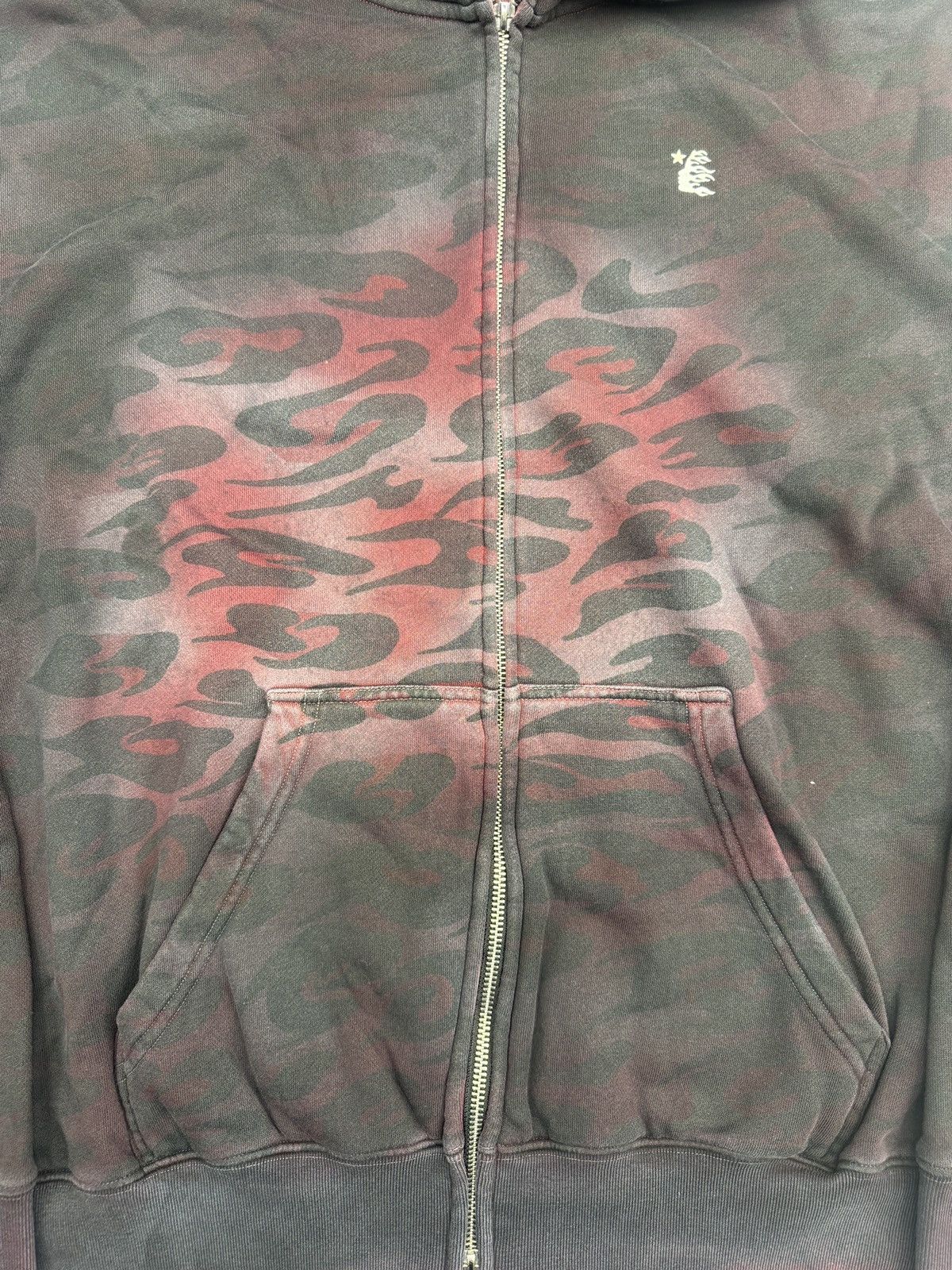HELLSTAR Hellstar Cheetah Zip Up Hoodie Size US XL / EU 56 / 4 - 2 Thumbnail