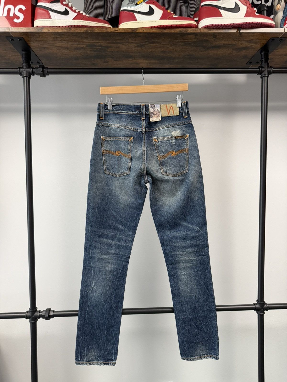 Nudie Jeans Nudie Jeans GRIM TIM DAVID REPLICA- 30 Size US 30 / EU 46 - 2 Thumbnail