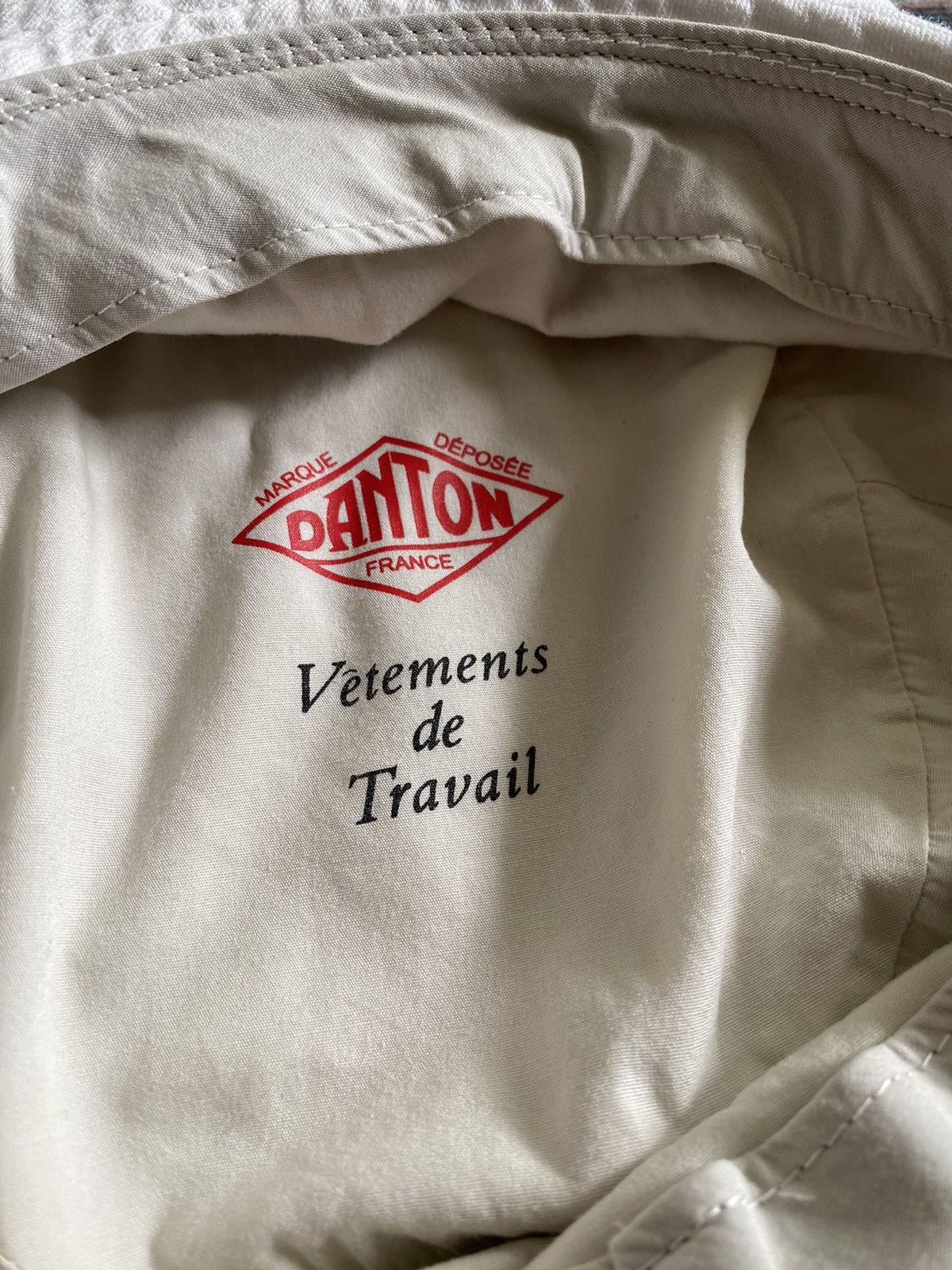 Danton Danton cotton twill bucket hat Size ONE SIZE - 3 Thumbnail