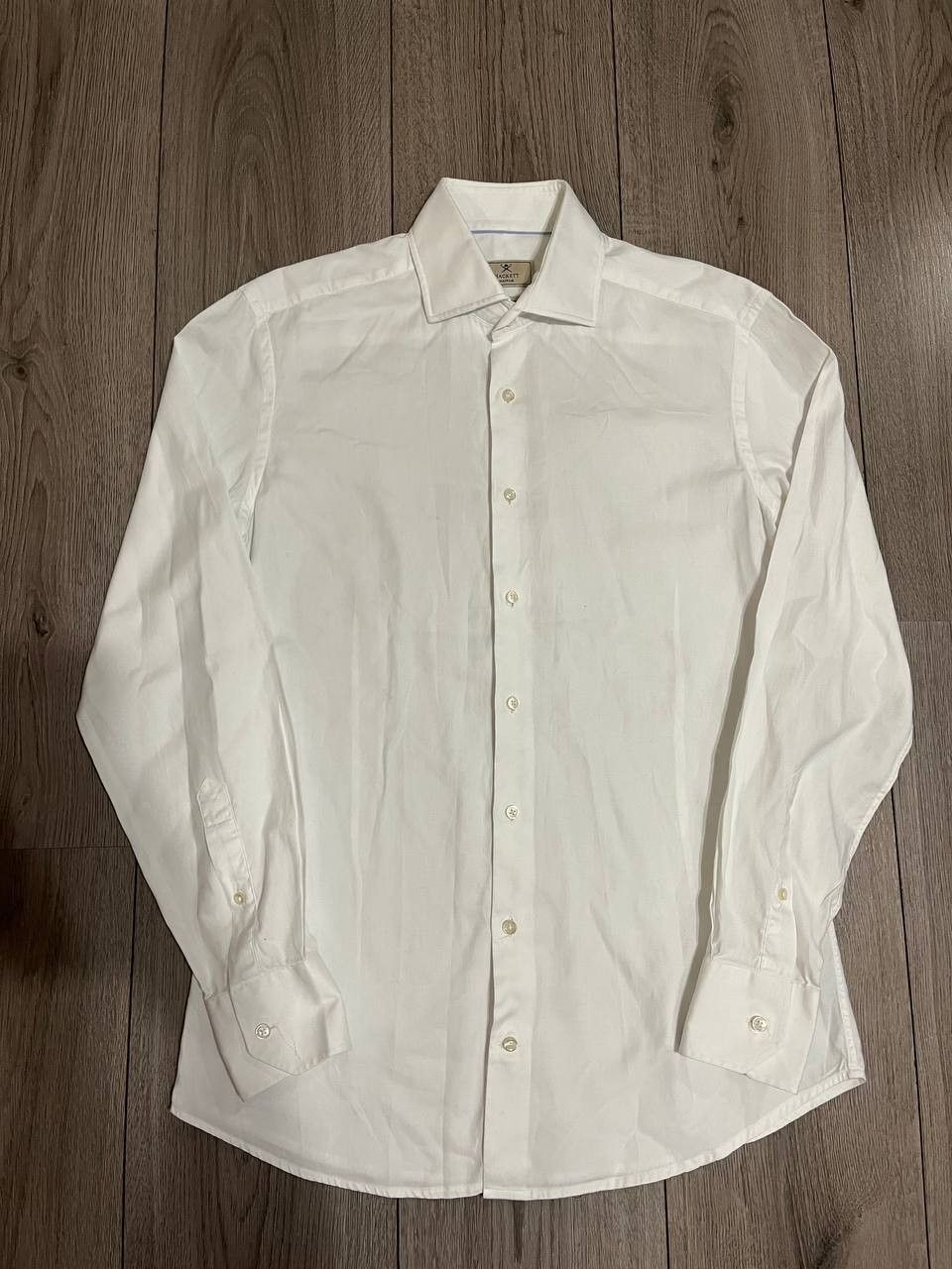 Hackett Hackett Mayfair Button-Up Shirt Men's Slim Fit White Size US S / EU 44-46 / 1 - 2 Thumbnail