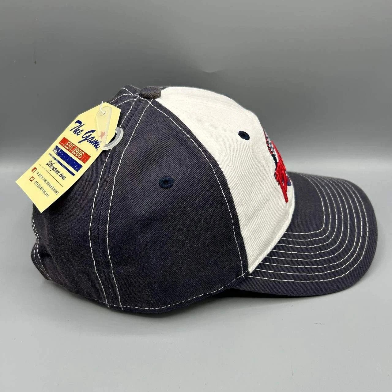 The Game Vintage Mississippi Braves Hat MiLB Strap Back Cap Cotton Size ONE SIZE - 3 Thumbnail