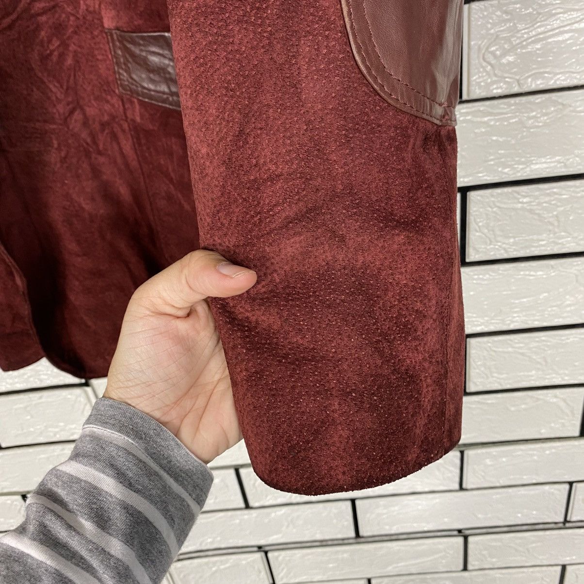 Japanese Brand 📌Vintage Genuine Leather Jacket Poyeyeleather Issey Miyake Size US XL / EU 56 / 4 - 16 Thumbnail