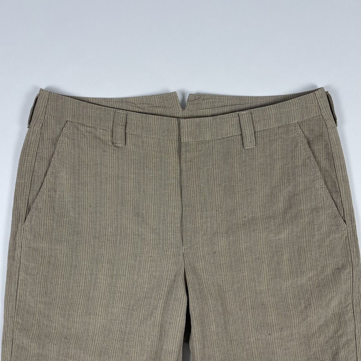 Kenzo Vintage Kenzo Homme Linen Chinos Pants Size US 34 / EU 50 - 3 Thumbnail