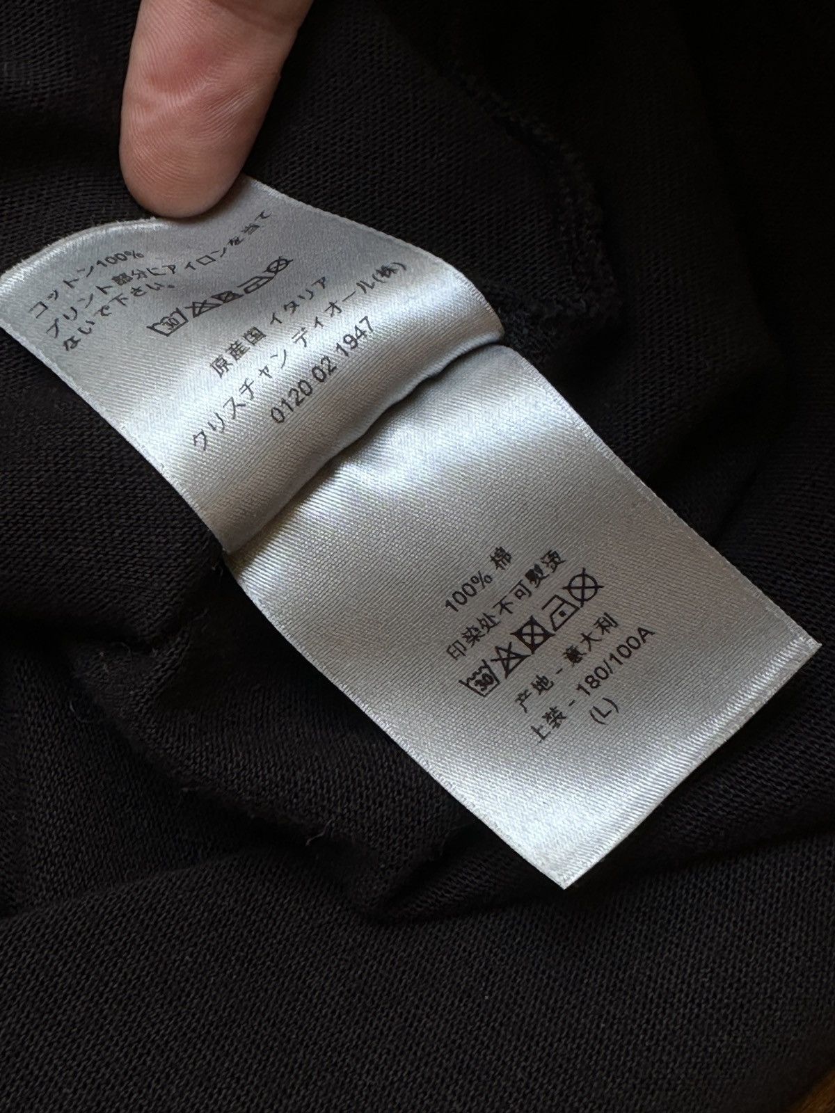Daniel Arsham × Dior Dior x Daniel Arsham show TEE Size US L / EU 52-54 / 3 - 5 Thumbnail