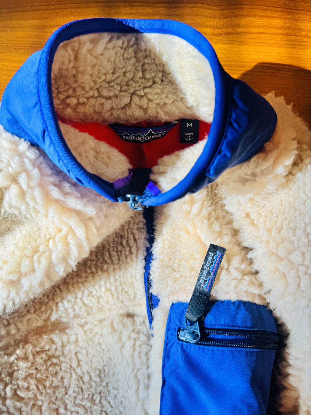 Patagonia Vtg 80's Patagonia Retro Cardigan Deep Pile Fleece USA Size US M / EU 48-50 / 2 - 16 Thumbnail