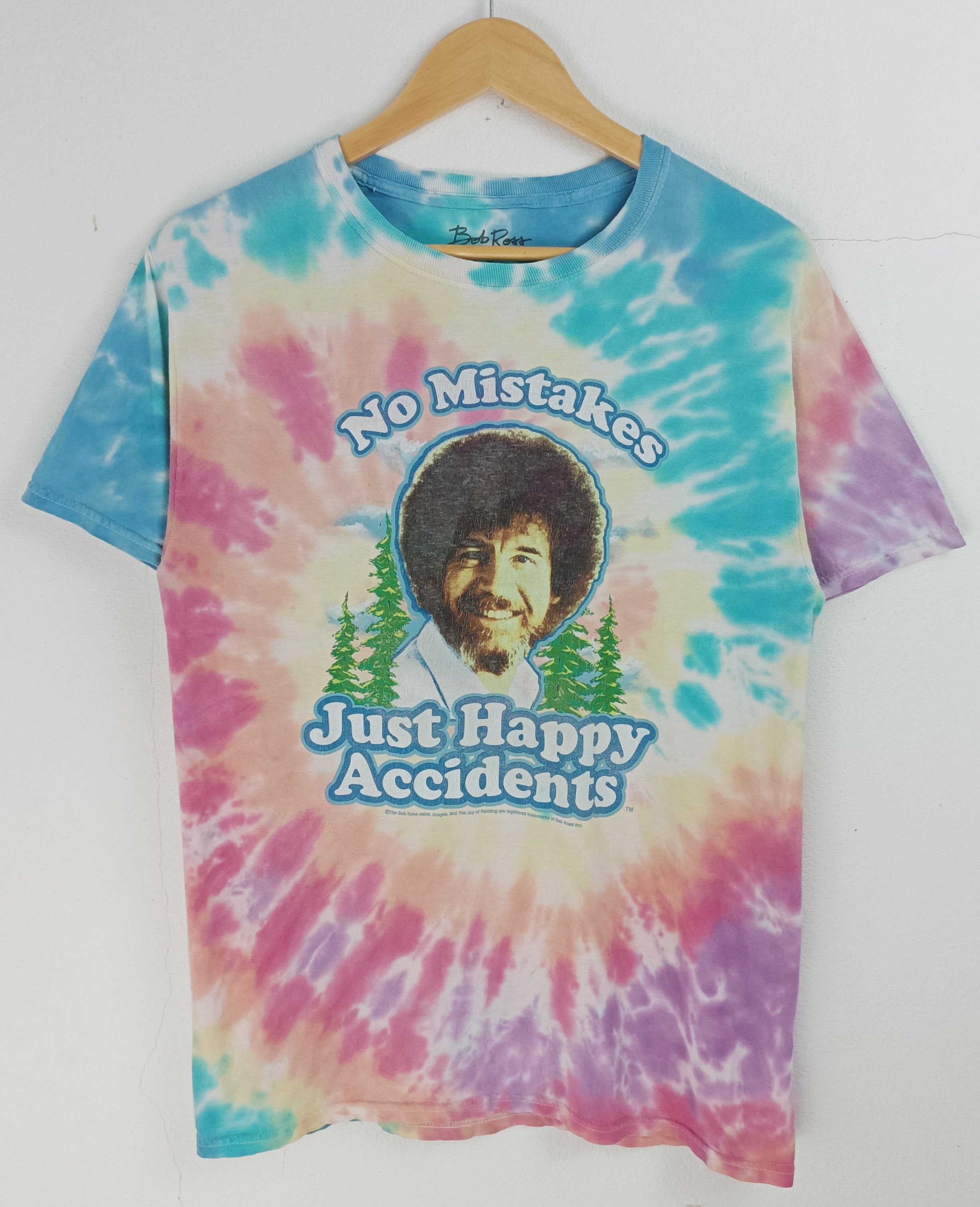 Vintage VINTAGE BOB ROSS LEGEND HAPPY ACCIDENTS ART PICASSO GOGH Size US S / EU 44-46 / 1 - 3 Thumbnail
