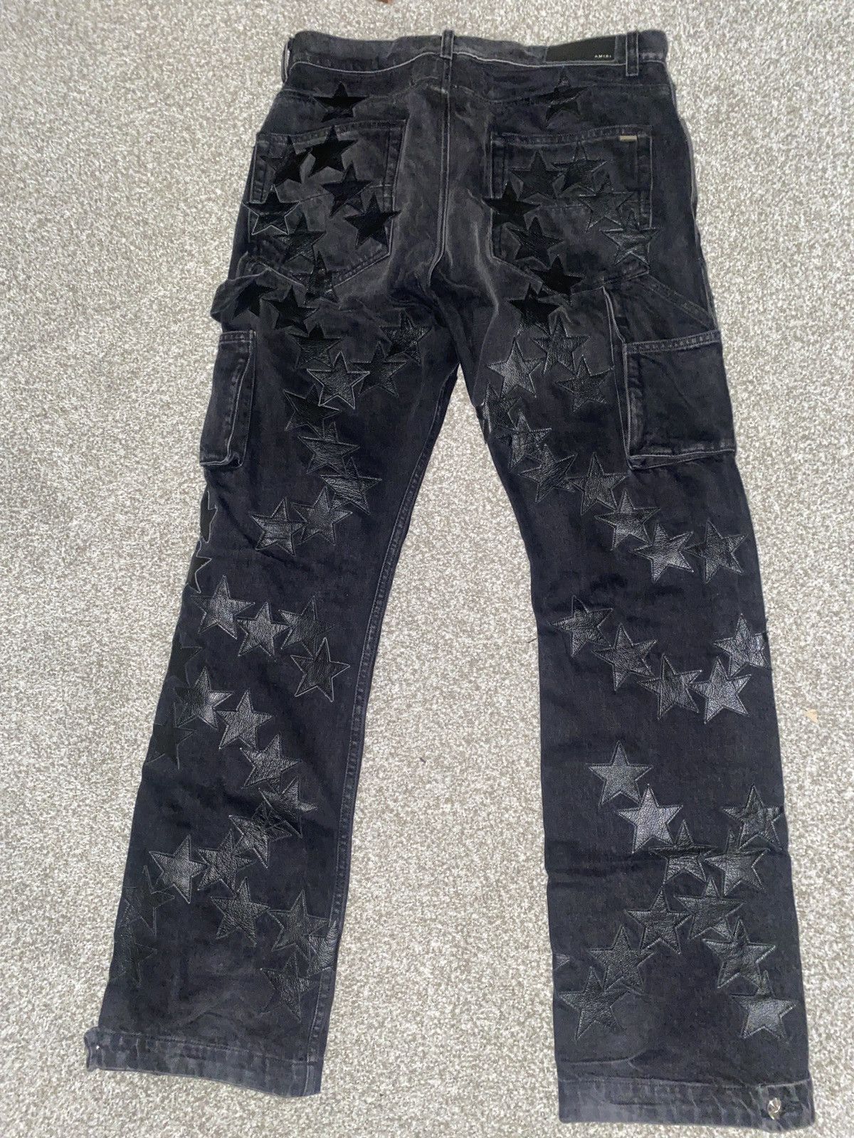 Amiri Amiri Chemist Stars Cargo Jeans Size US 32 / EU 48 - 4 Thumbnail