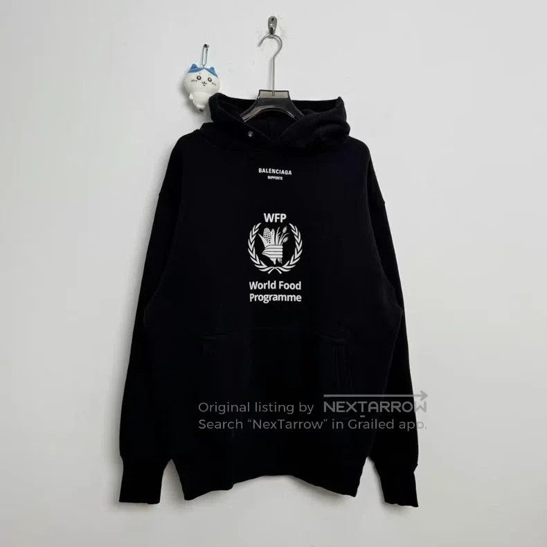 Balenciaga Brand New Balenciaga WFP World Food Programme Hoodie