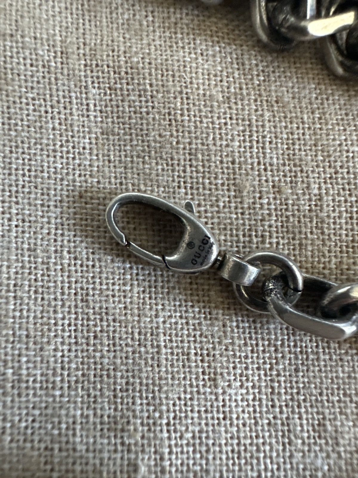 Gucci GUCCI INTERLOCKING CHAIN BRACELET Size ONE SIZE - 3 Thumbnail