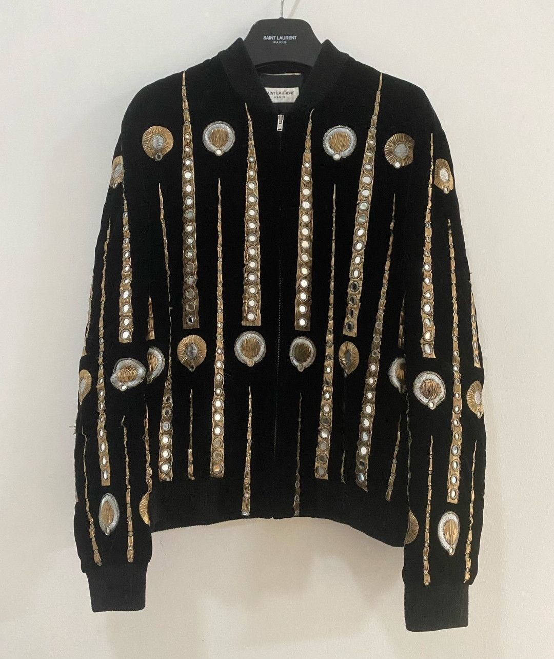 Saint Laurent Paris saint laurent Marrakech Jukebox Velvet Jacket Size US M / EU 48-50 / 2 - 4 Thumbnail