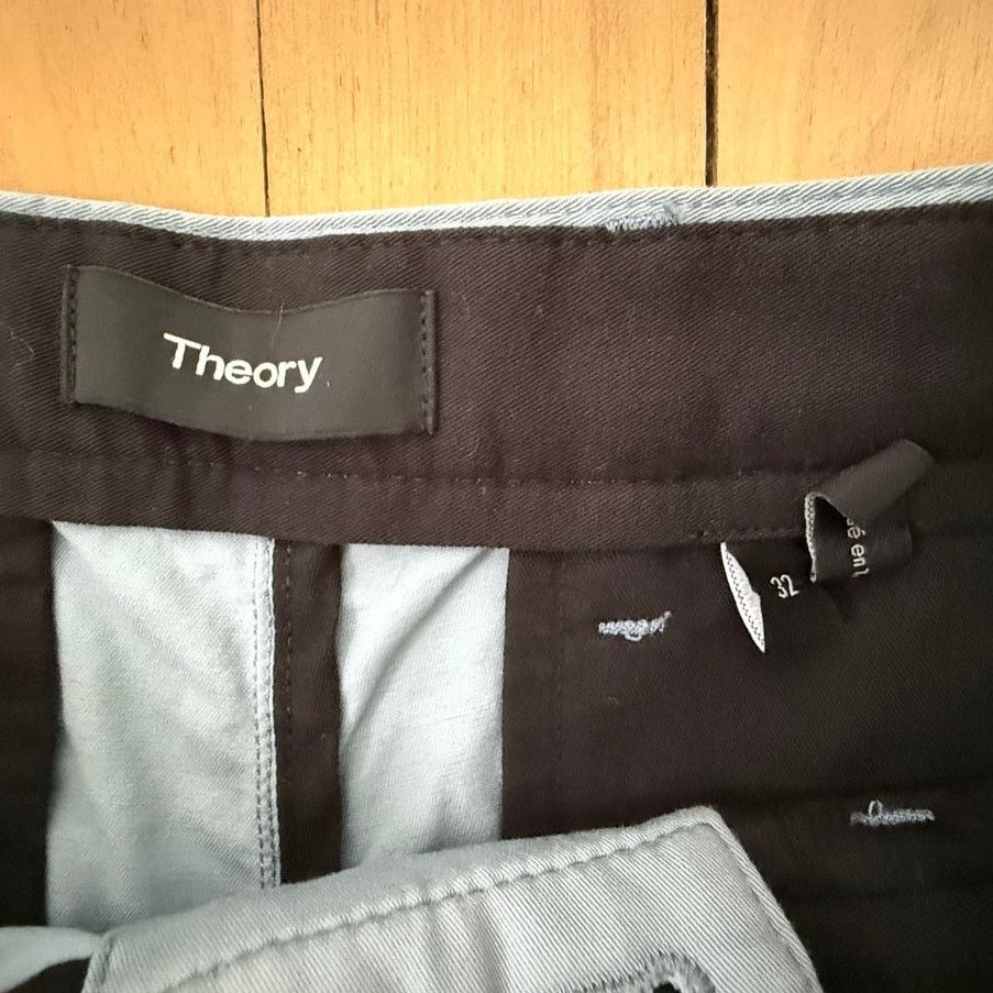 Theory Theory Men's Zaine Shorts Light Blue Size 32 EUC Slim Fit Size US 32 / EU 48 - 2 Thumbnail