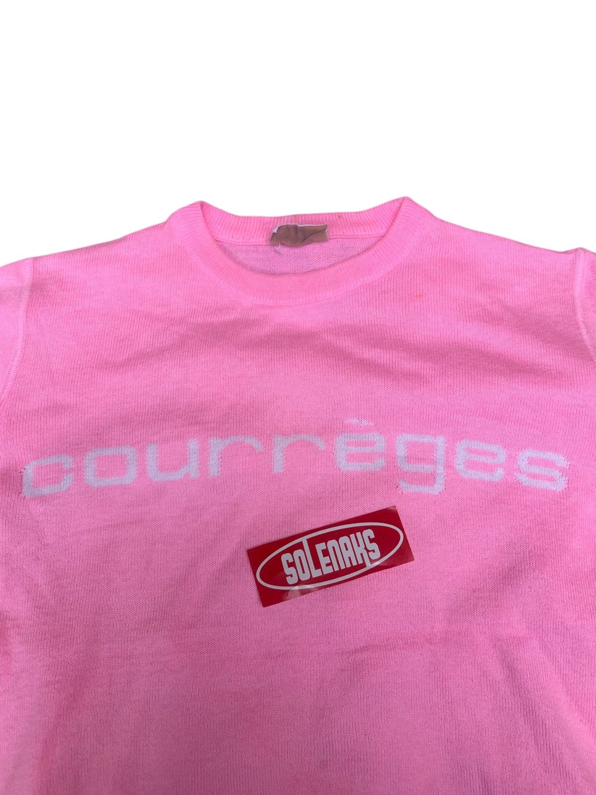 Courreges × Designer × Vintage VTG Courreges France sweatshirt Size XS / US 0-2 / IT 36-38 - 3 Thumbnail