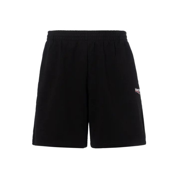 Balenciaga Balenciaga Classic Logo Black Casual Shorts Size US 30 / EU 46 - 1 Thumbnail