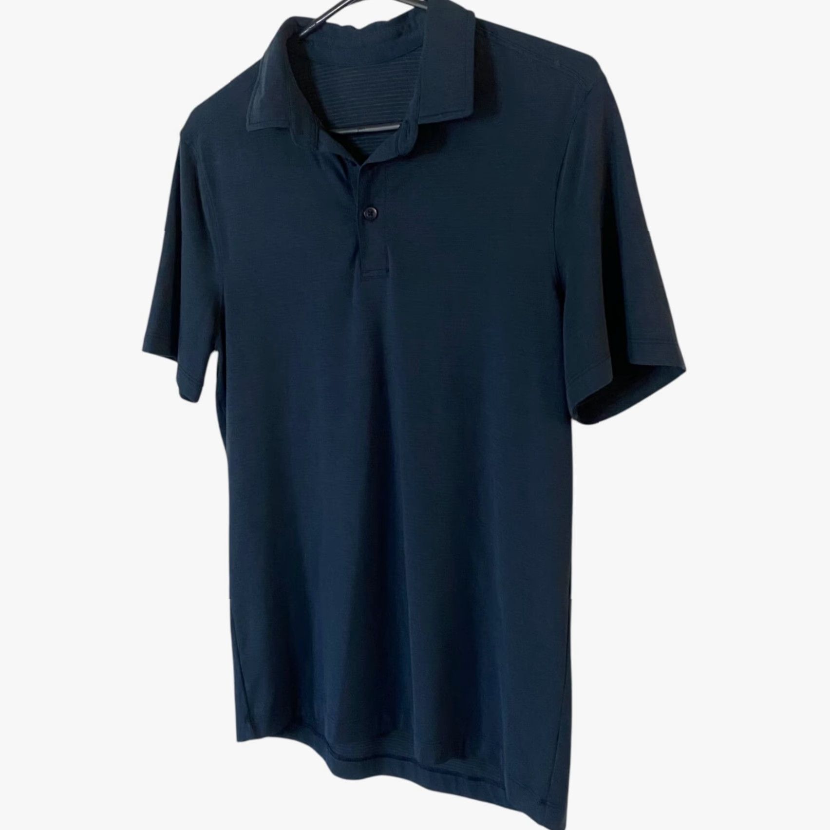 Lululemon VINTAGE Lululemon Evolution Polo Shirt Navy Blue Mens Small Short-Sleeve 4-Way Stretch Size US S / EU 44-46 / 1 - 2 Thumbnail
