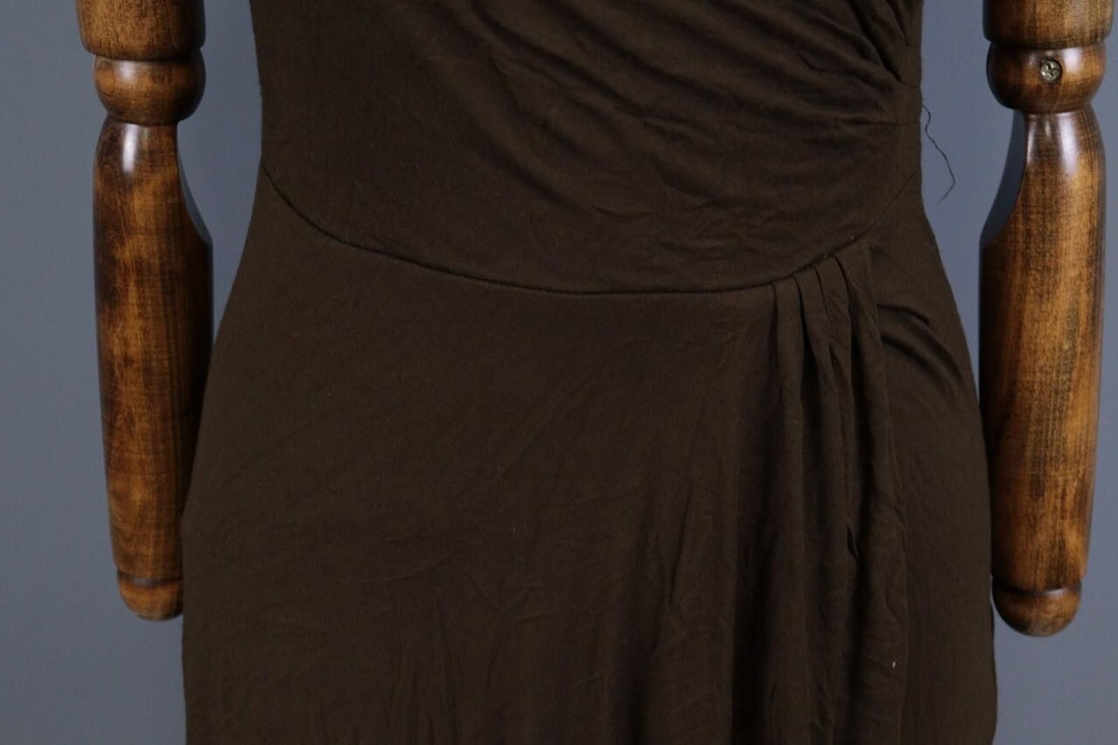 Lauren Ralph Lauren Lauren Ralph Lauren Brown Bodycon Tank Midi Dress XS Size XS / US 0-2 / IT 36-38 - 6 Thumbnail