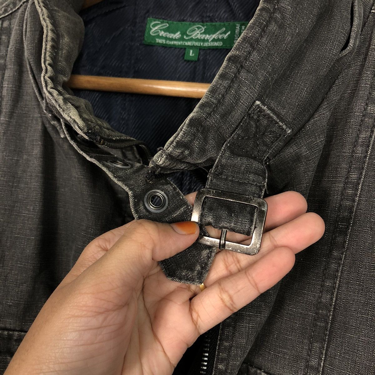 Japanese Brand 📌Vintage Biker Chore Jacket Create Barefoot Issey Miyake Size US L / EU 52-54 / 3 - 19 Thumbnail