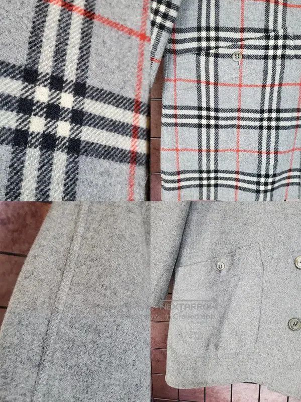 Burberry Burberry Women's Grey Wool Reversible Coat. Size S / US 4 / IT 40 - 8 Thumbnail