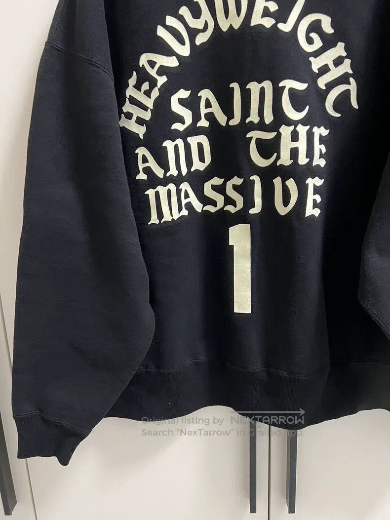 Saint Michael Saint Michael Flocked sweatshirt Size US L / EU 52-54 / 3 - 7 Thumbnail