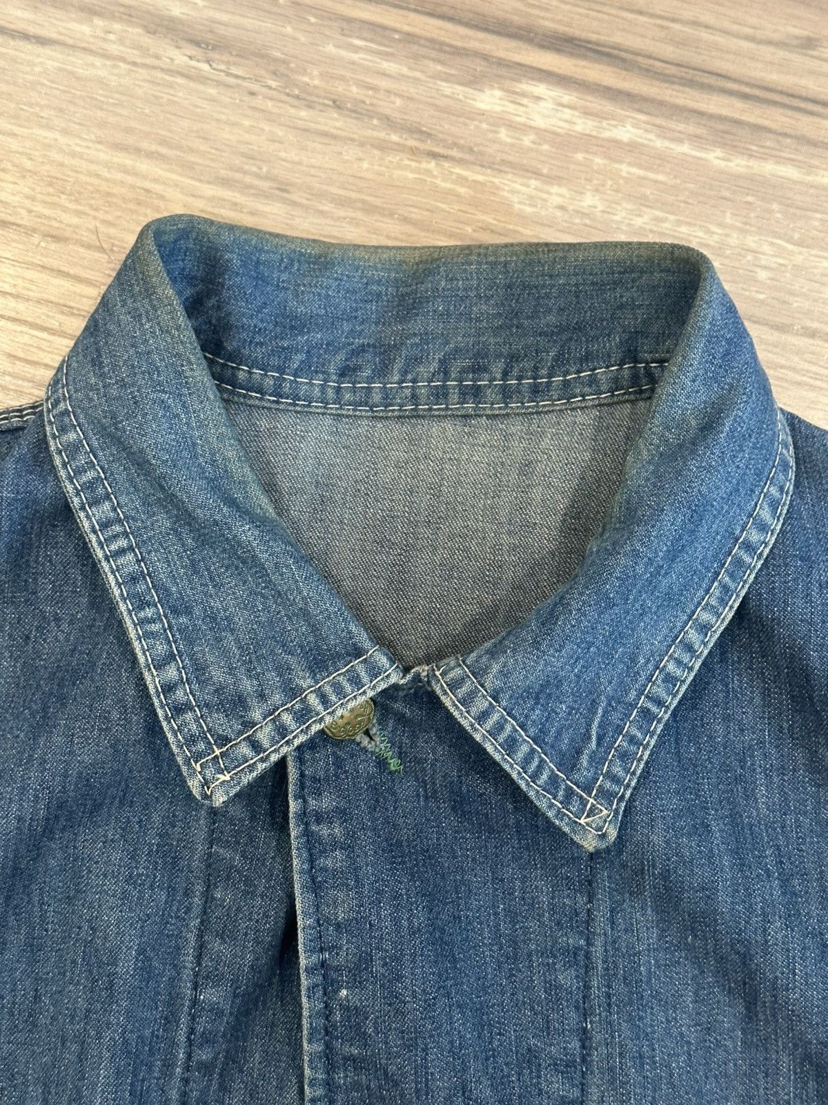Oshkosh Vintage Osh Kosh B’Gosh Selvedge Denim Chore Coat XL Size US XL / EU 56 / 4 - 11 Thumbnail
