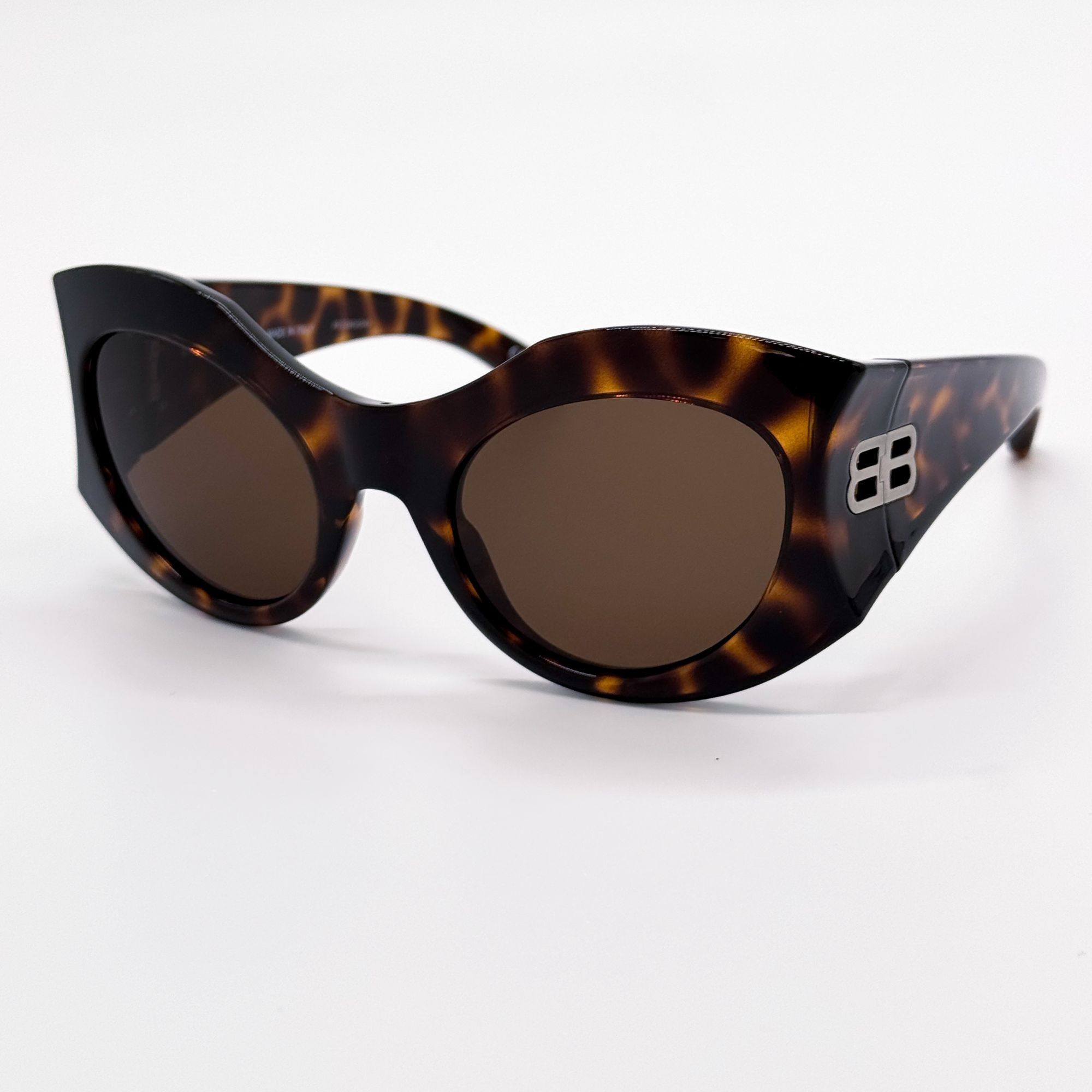 Balenciaga NEW BALENCIAGA BB0256S 002 SUNGLASSES BROWN BUTTERFLY WOMEN Size ONE SIZE - 2 Thumbnail