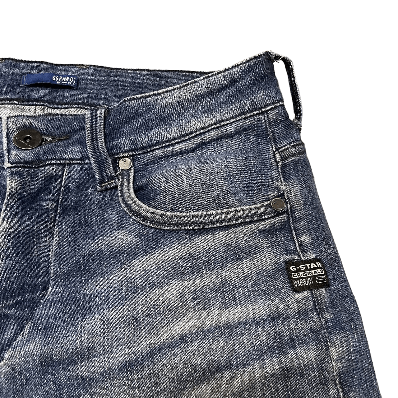 G-Star Vintage G Star Raw Denim Jeans Size US 30 / EU 46 - 5 Thumbnail