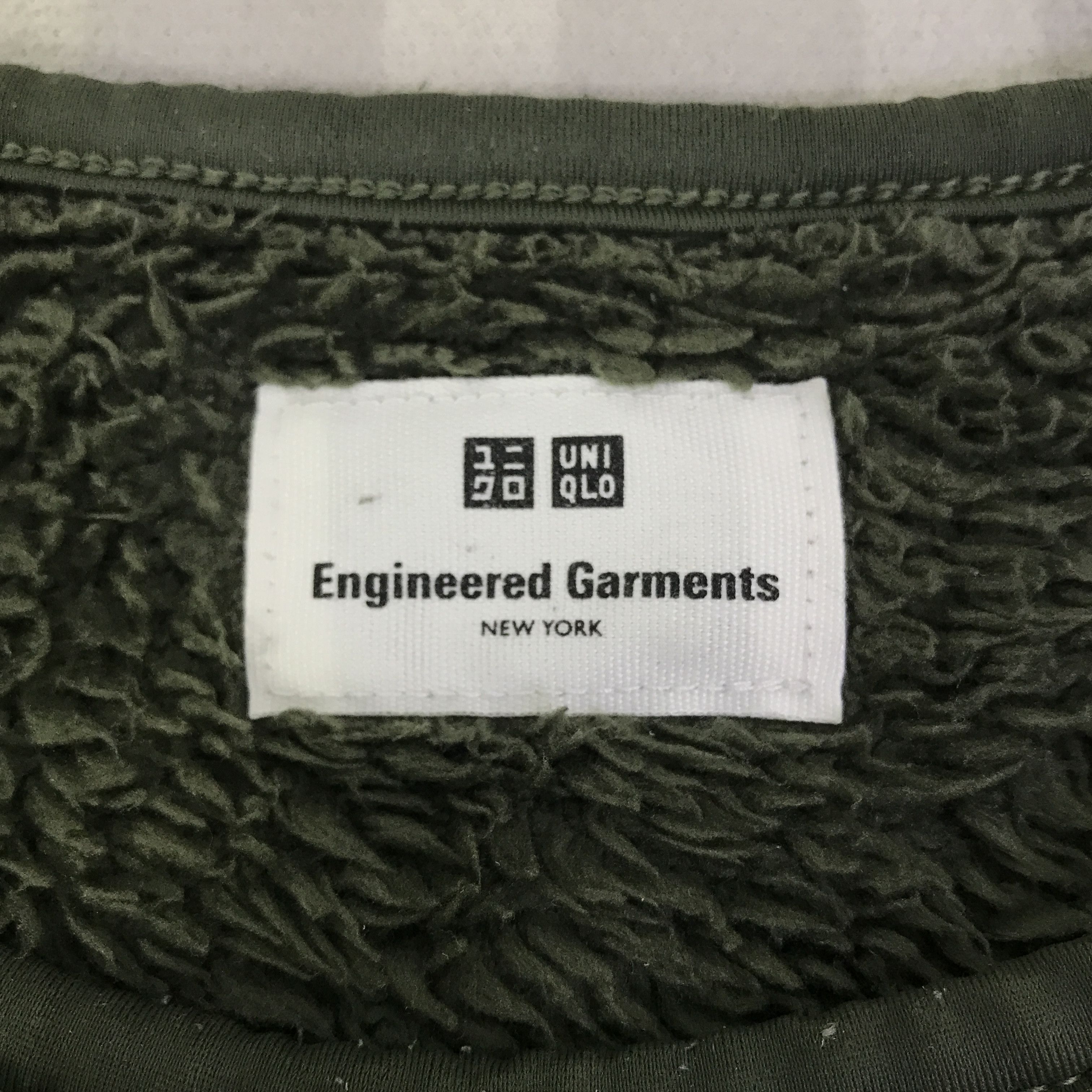 Engineered Garments × Uniqlo Vintage Uniqlo x Engineered Garments sherpa sweater K126B4 Size US L / EU 52-54 / 3 - 12 Thumbnail