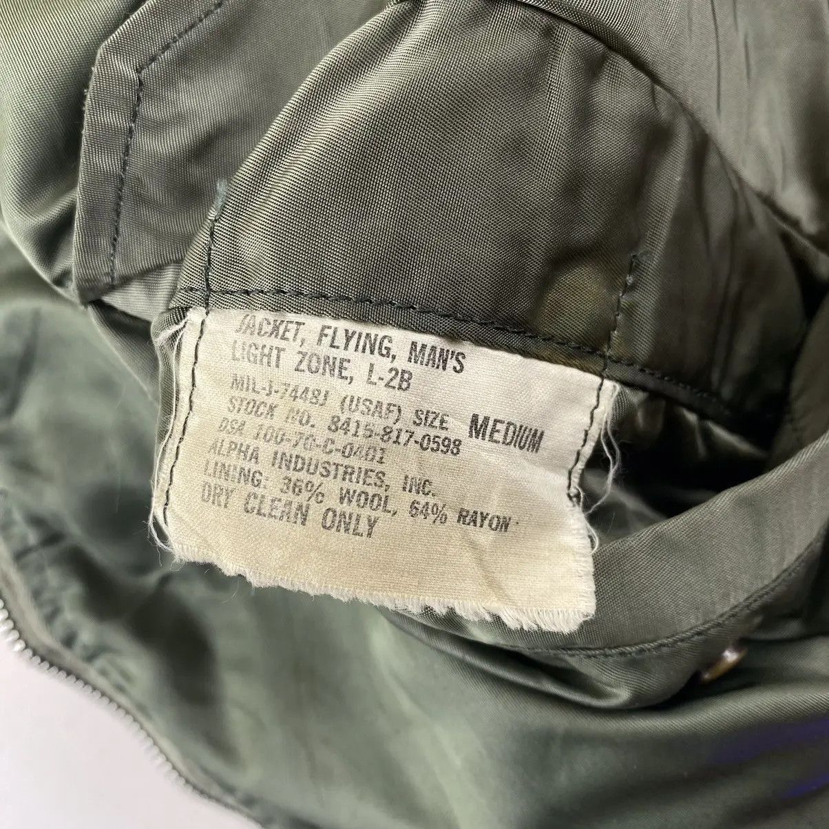 Alpha Industries Vtg ALPHA INDUSTRIES MA-1 Light Zone Reversible Jacket Size US M / EU 48-50 / 2 - 7 Thumbnail