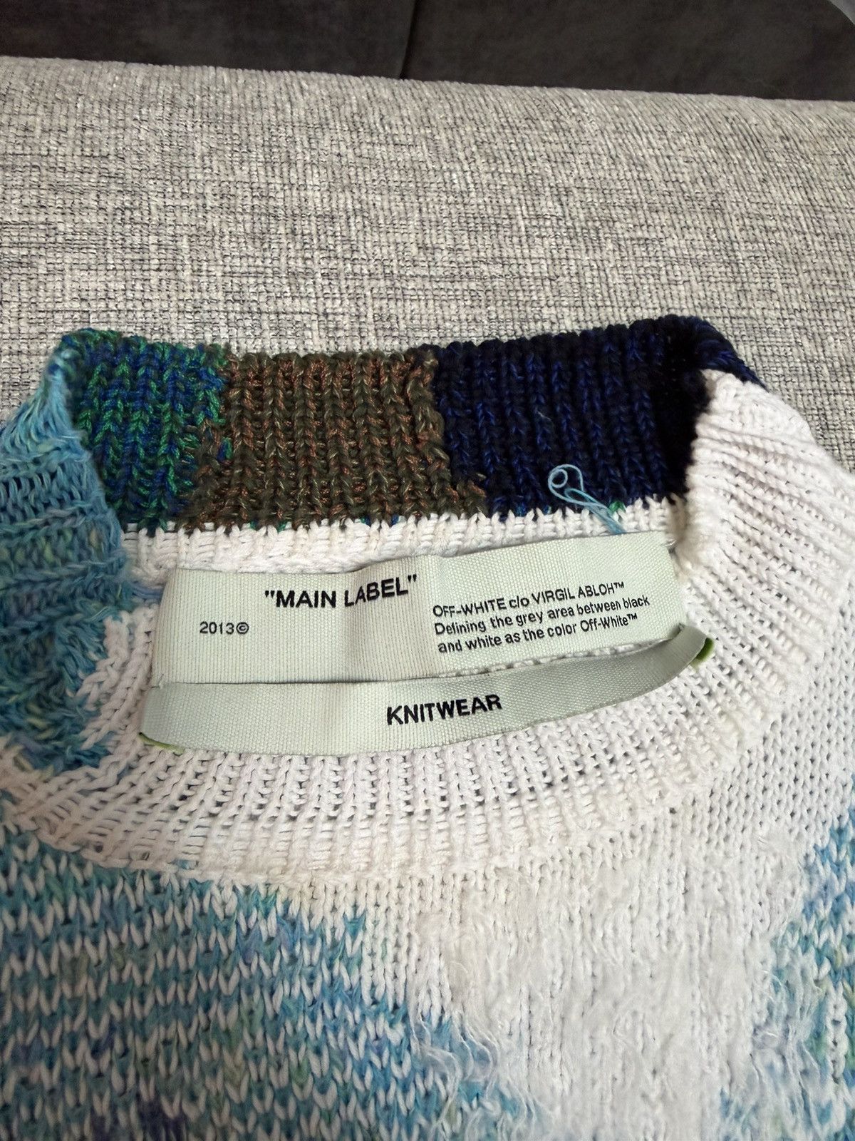 Off-White Off White Waterfall Knit Sweater Size US L / EU 52-54 / 3 - 8 Thumbnail