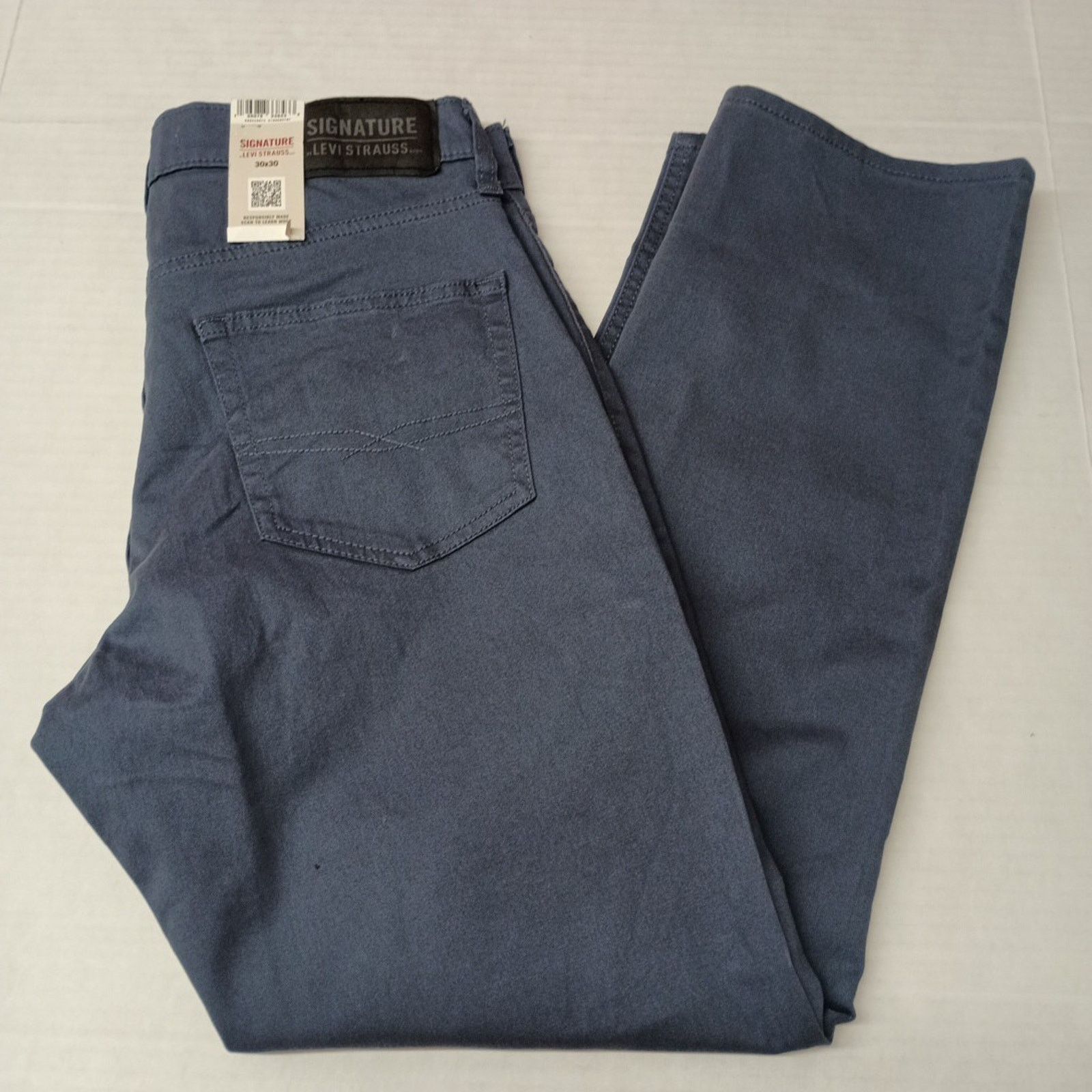 Levi's Signature By Levi Strauss Chino Pants Men's Size 30x30 Blue Size US 30 / EU 46 - 1 Thumbnail