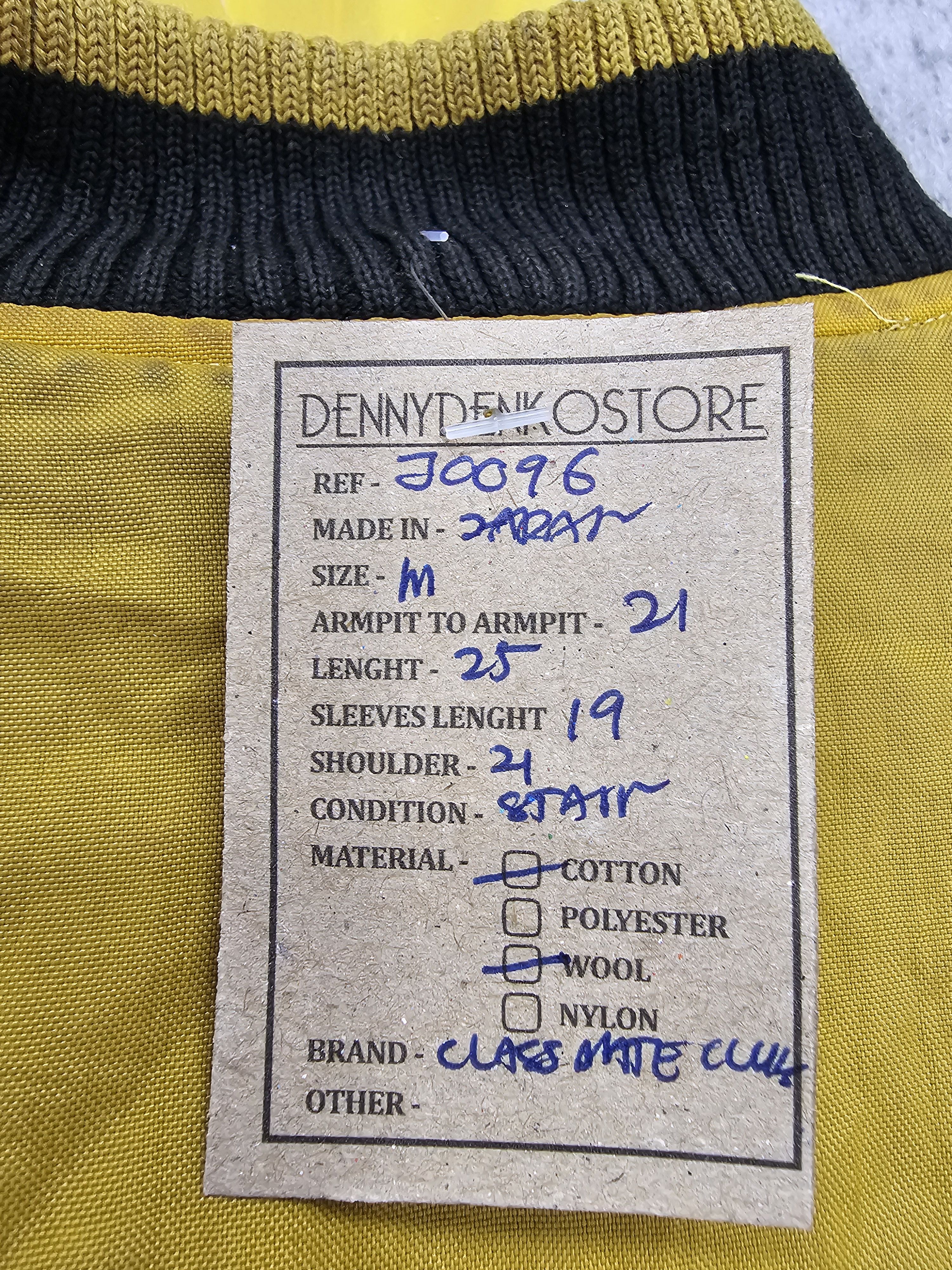 Japanese Brand Vintage CLASSMATE CLUB Reversible Wool Varsity Jacket J0096 Size US M / EU 48-50 / 2 - 14 Thumbnail