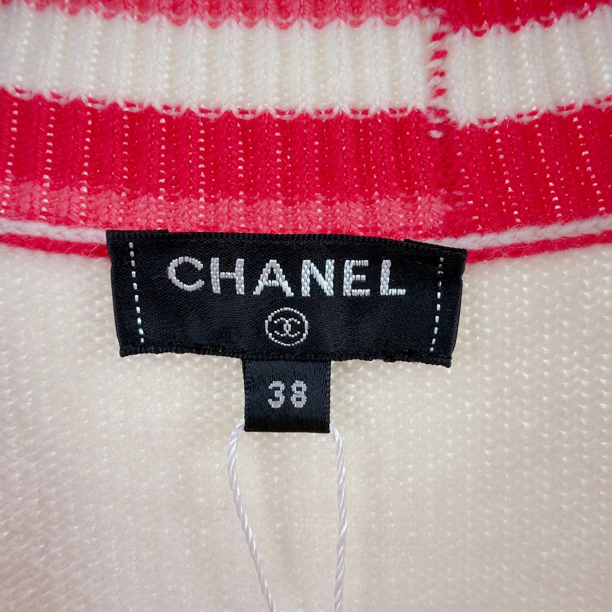 Chanel Chanel Cashmere Belted Cardigan 38 0400 Size S / US 4 / IT 40 - 5 Thumbnail