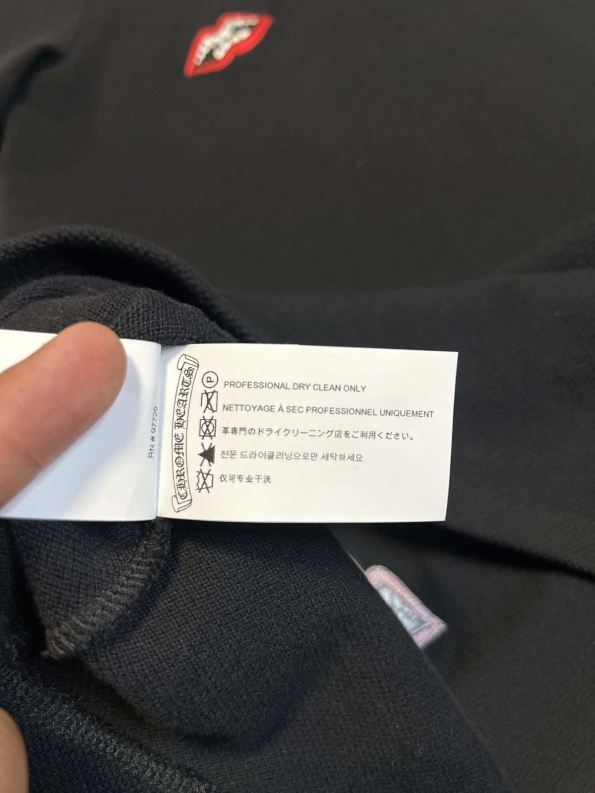 Chrome Hearts Chrome Hearts x Matty Boy Chomper Black Polo Shirt Size US L / EU 52-54 / 3 - 5 Thumbnail