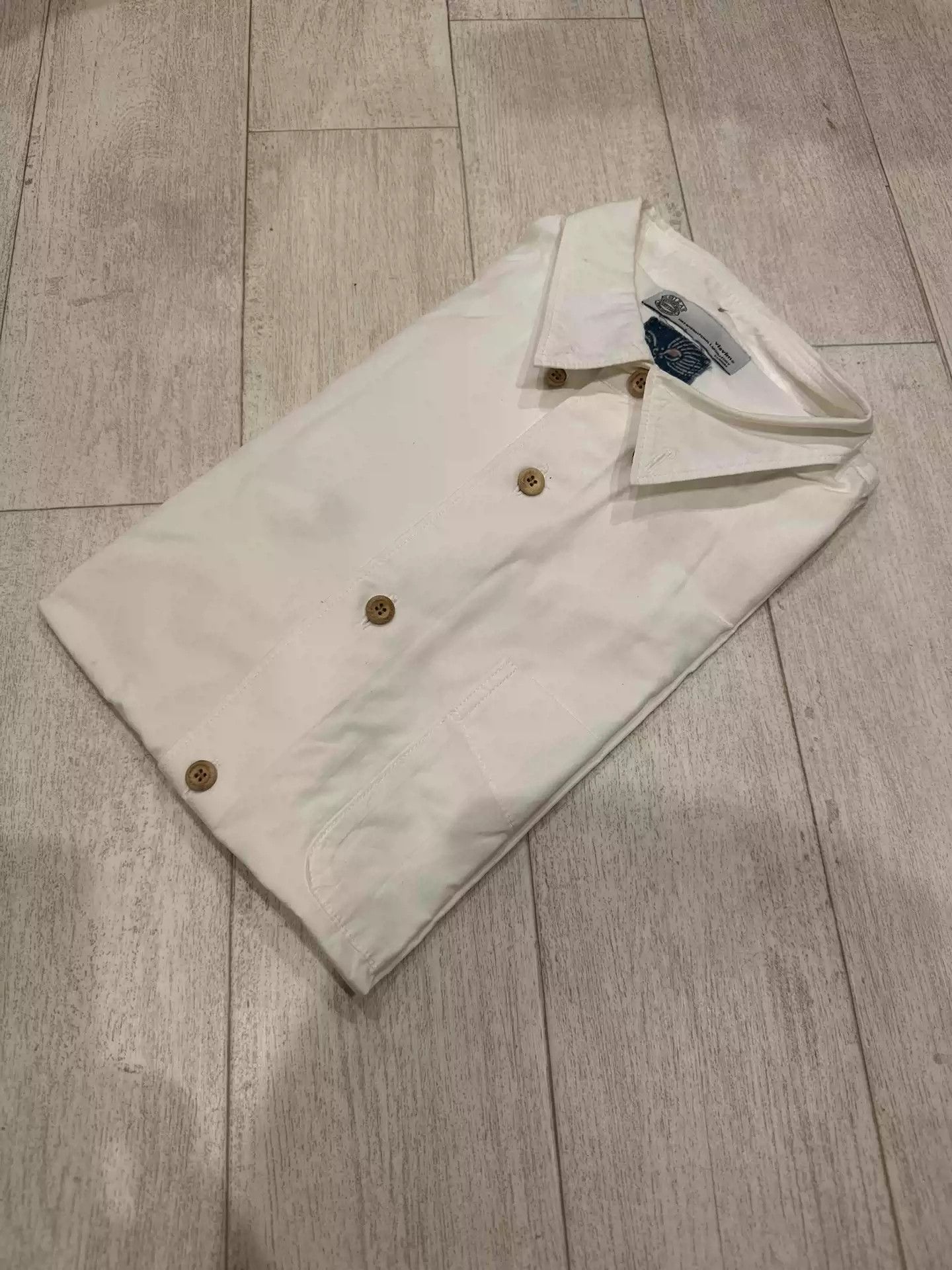 image of Visvim 14Aw Ict Lungta Shirt L/s Bandana in White, Men's (Size Small)