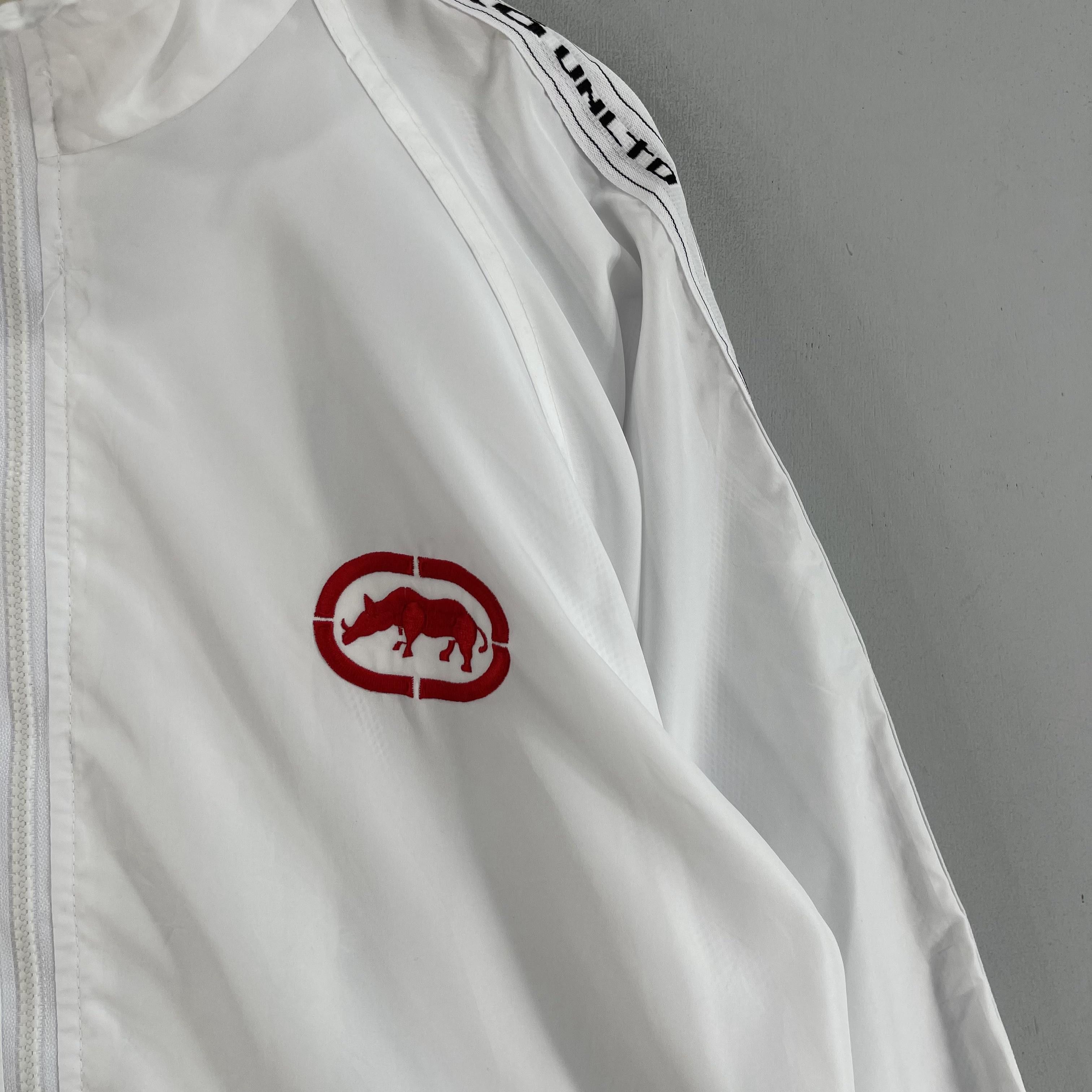 Ecko Unltd. × Vintage Vintage ECKO FUNCTION Back Hit Logo Embroidery Windbreaker Size US L / EU 52-54 / 3 - 7 Thumbnail
