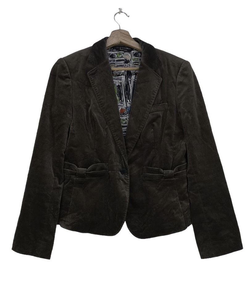 Paul Smith Paul Smith Black Label Velvet Jacket Size S / US 4 / IT 40 - 1 Thumbnail