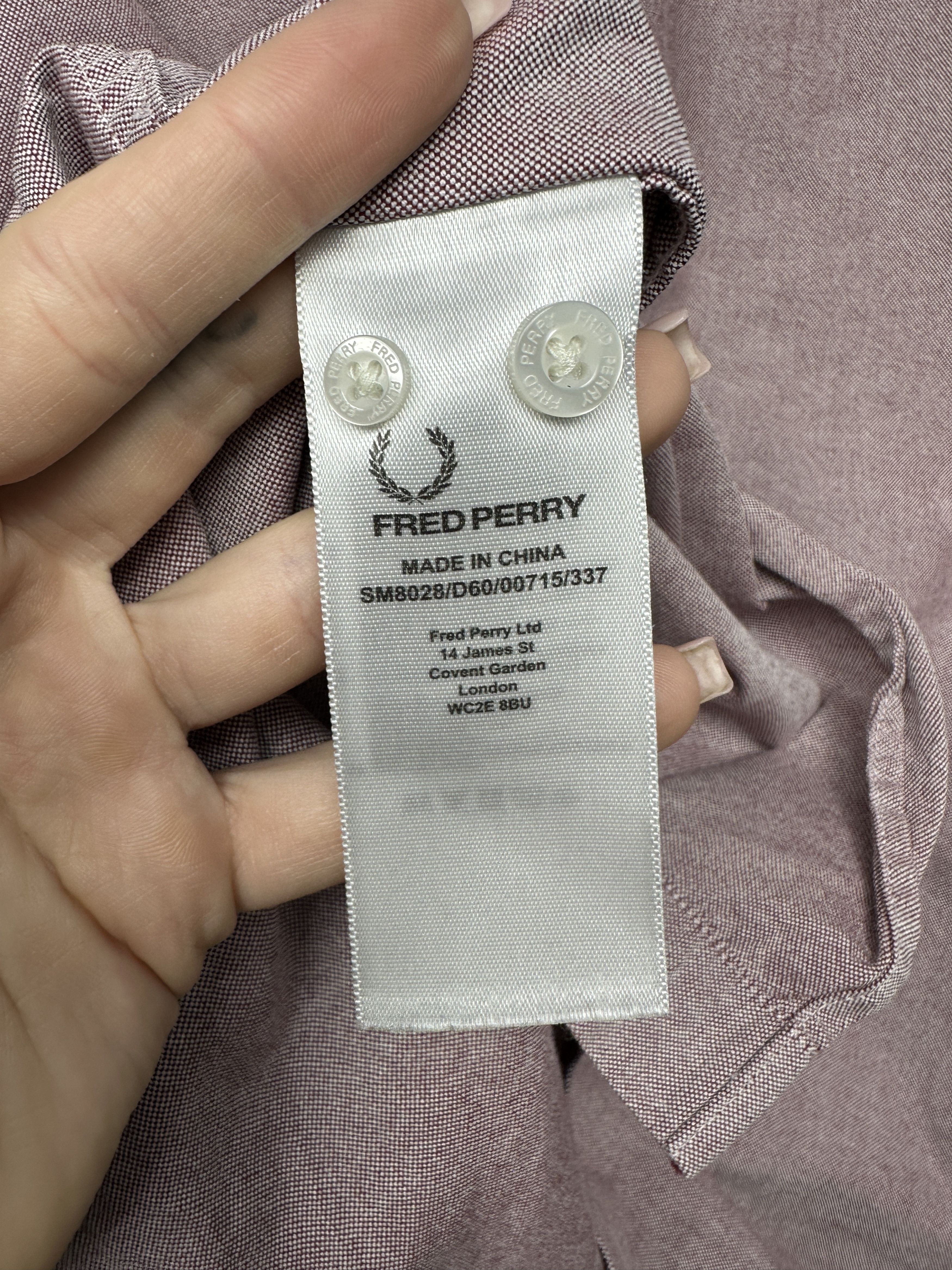 Fred Perry Fred Perry Mens Short Sleeve Shirt Size US XL / EU 56 / 4 - 5 Thumbnail