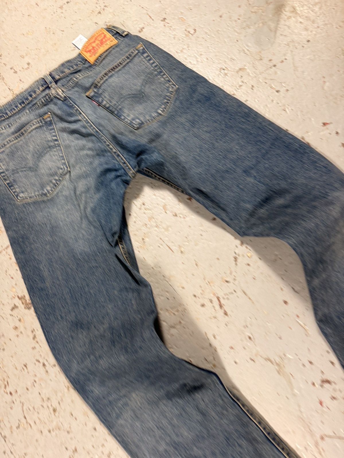 Levi's Classic 505 Darkwash Levis Denim Pants Size US 32 / EU 48 - 3 Thumbnail